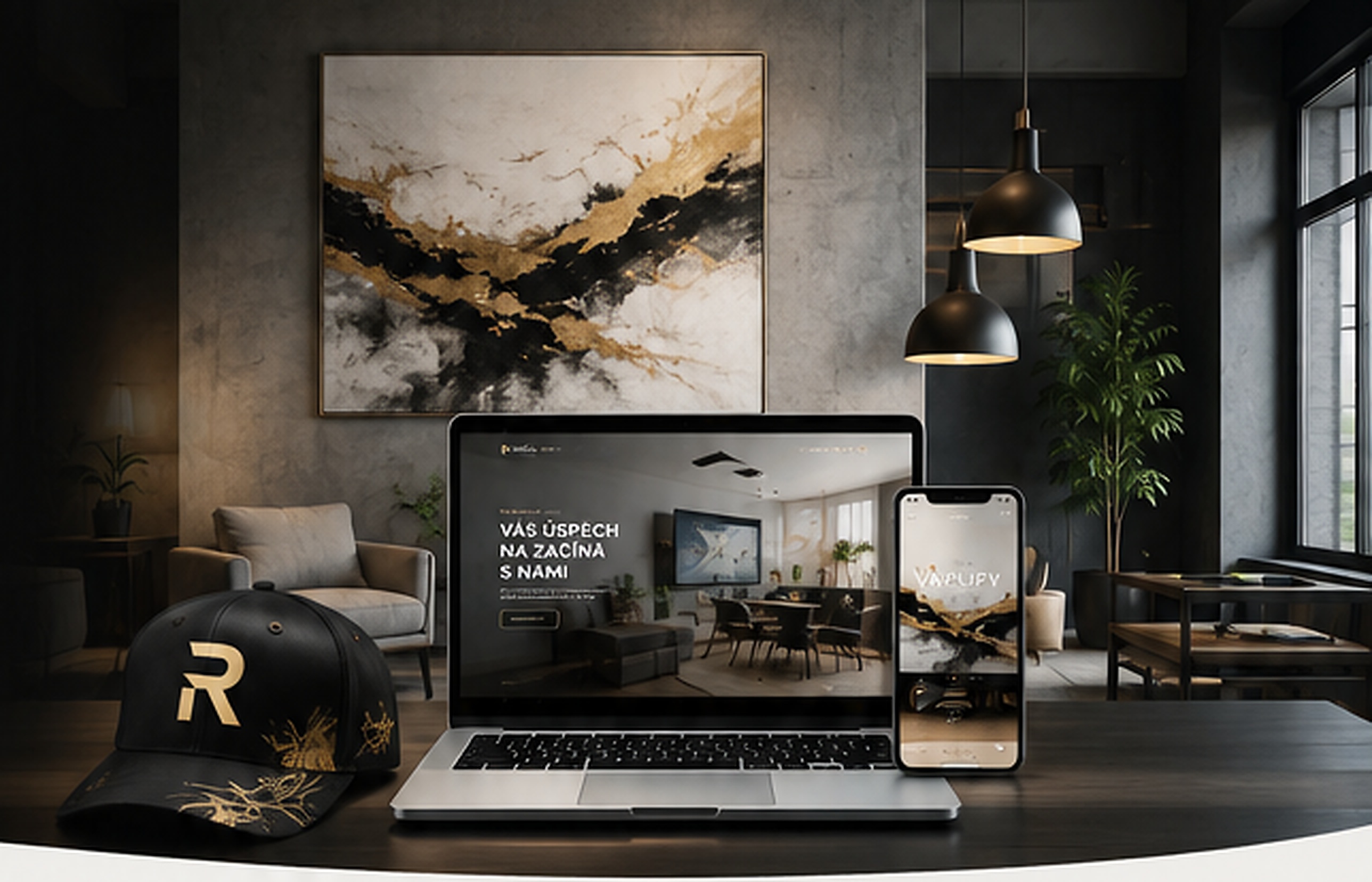 Ryplify – studio pro weby, branding, umění a interiéry